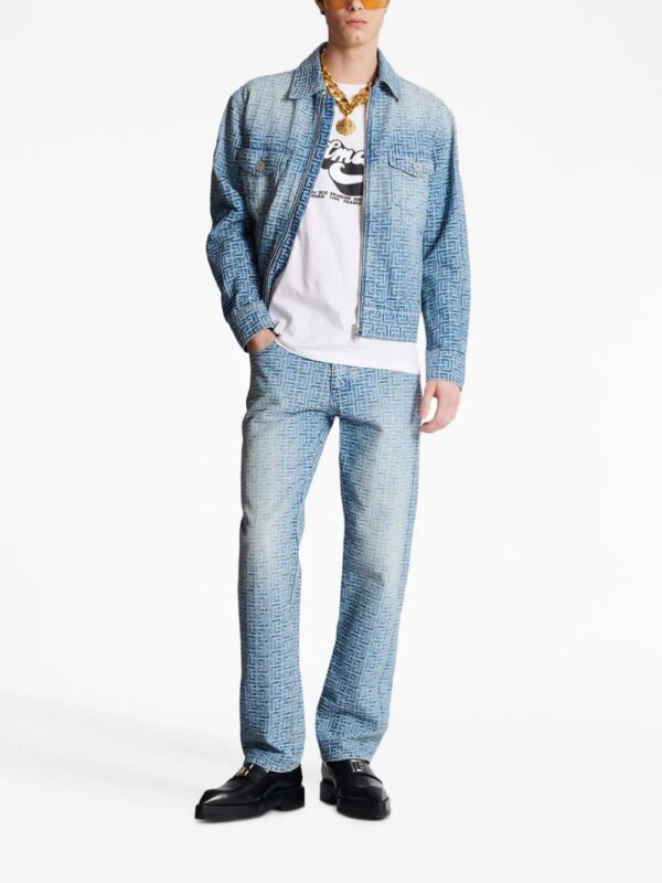 Balmain  70s logo-print T-shirt - Image 2