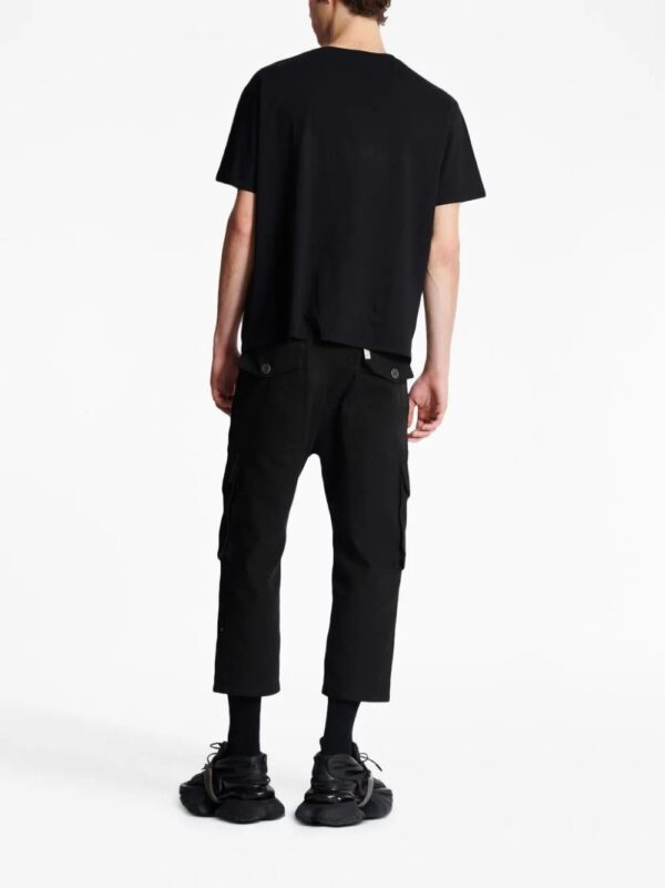 Balmain  70s logo-print T-shirt - Image 4