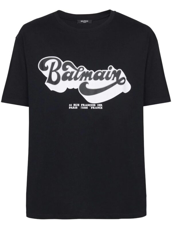 Balmain  70s logo-print T-shirt