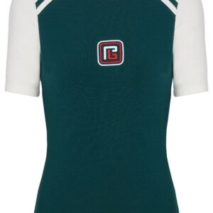 Balmain PB embroidered short-sleeve T-shirt