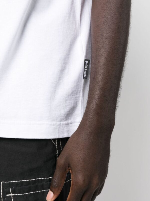 Palm Angels  Sketchy-print cotton T-shirt - Image 4