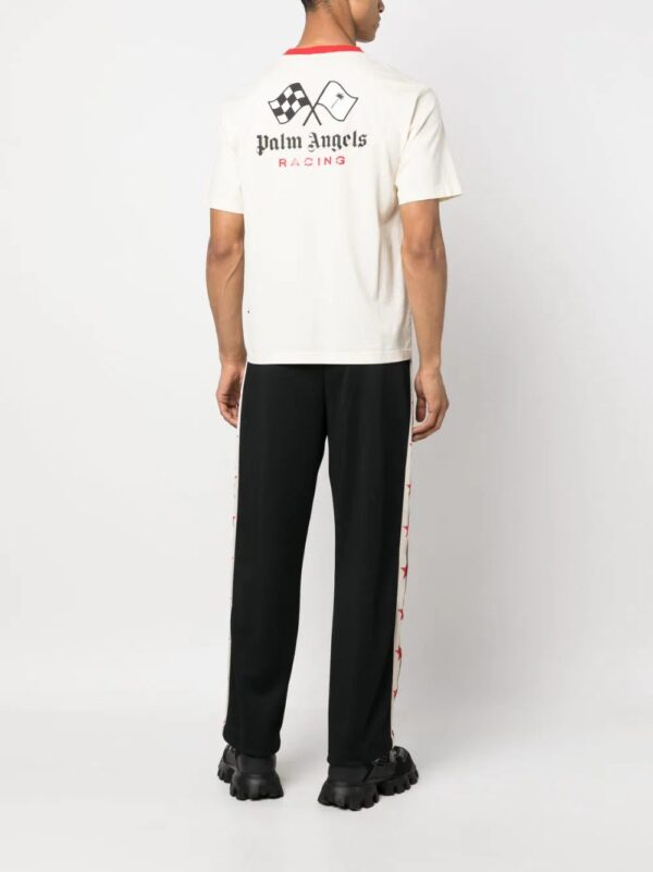 Palm Angels  x Haas MoneyGram Racing monogram T-shirt - Image 2