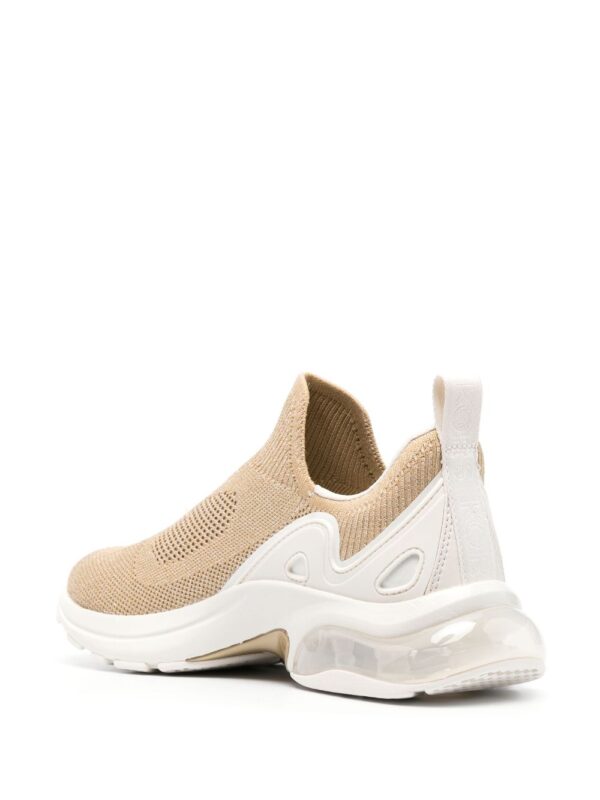 Michael Michael Kors Kit Extreme metallic-knit sneakers - Image 3