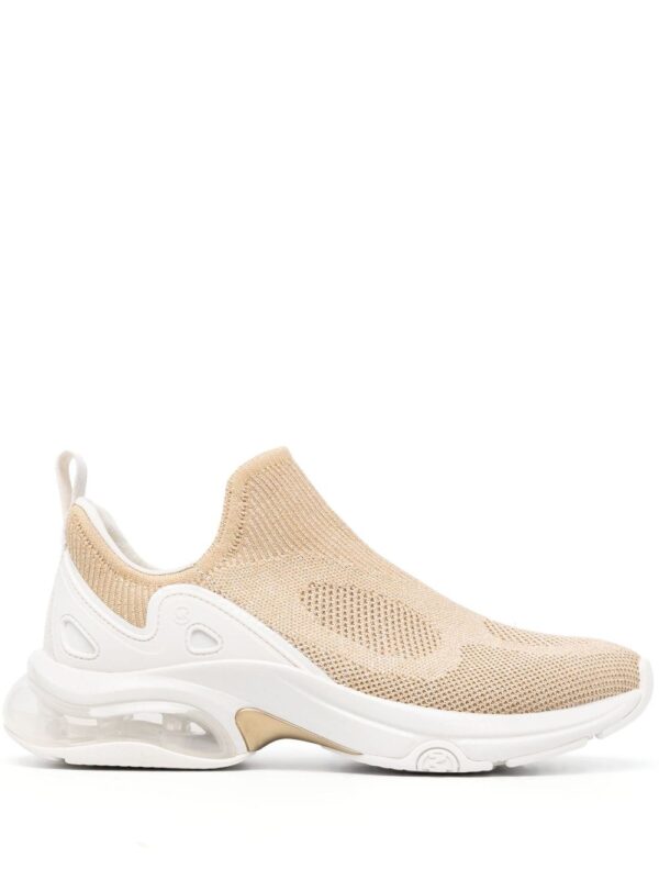 Michael Michael Kors Kit Extreme metallic-knit sneakers
