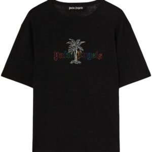 Palm Angels  logo-print short-sleeve T-shirt
