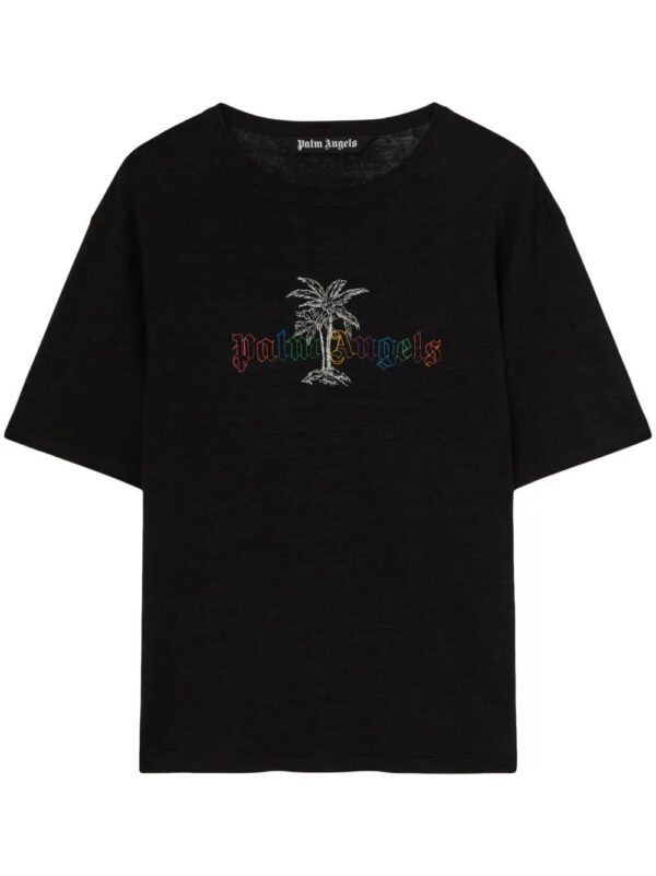 Palm Angels  logo-print short-sleeve T-shirt