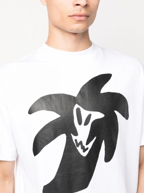 Palm Angels  'Palmity Unity' cotton T-shirt - Image 4