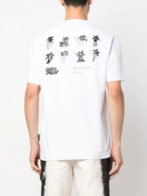 Palm Angels  'Palmity Unity' cotton T-shirt - Image 4