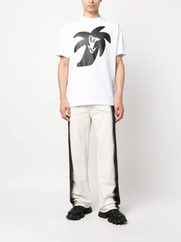 Palm Angels  'Palmity Unity' cotton T-shirt - Image 2