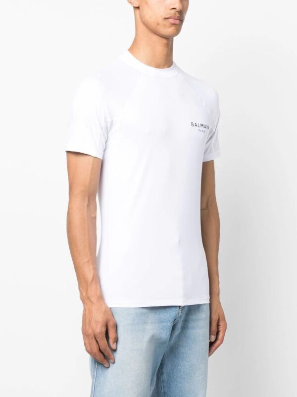 Balmain  logo-print cotton T-shirt - Image 3