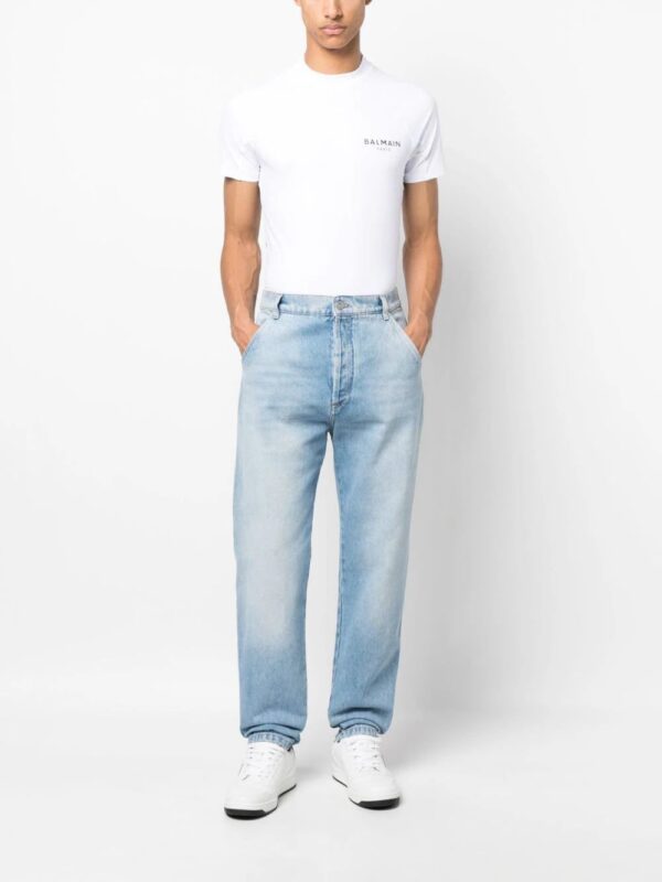Balmain  logo-print cotton T-shirt - Image 2