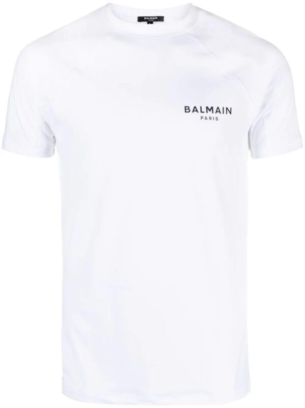 Balmain  logo-print cotton T-shirt