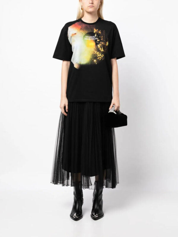 Alexander McQueen  logo-print cotton T-shirt - Image 2