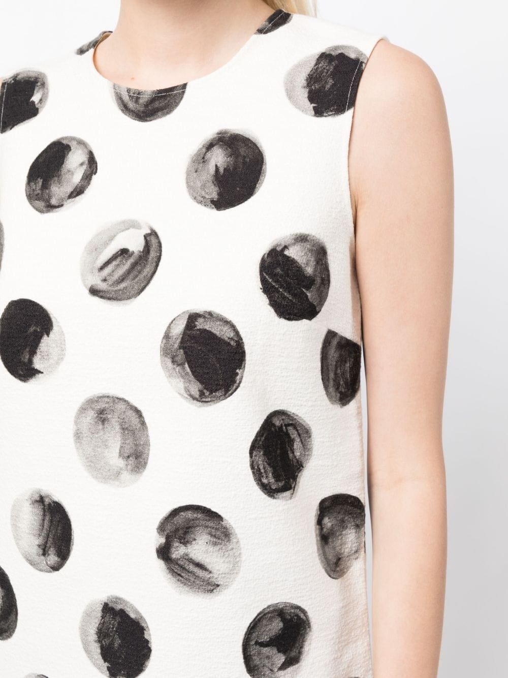 Dolce & Gabbana polka-dot print sleeveless top - Image 5