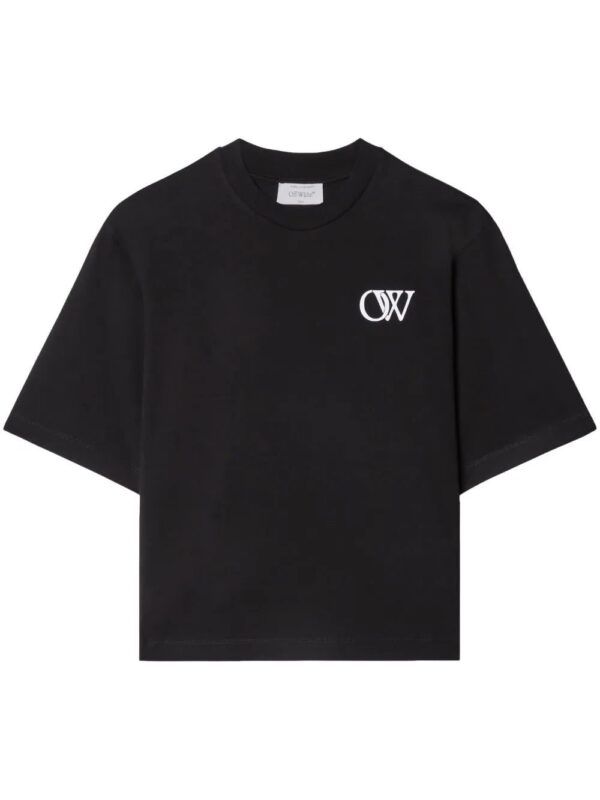 Off-White  logo-print short-sleeve T-shirt