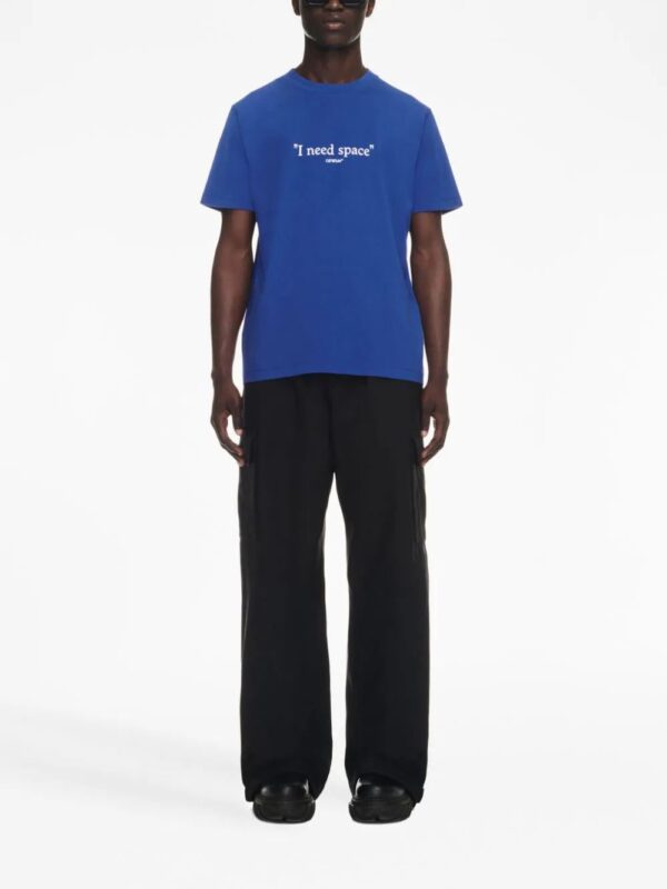 Off-White  Give Me Space cotton T-shirt - Image 2