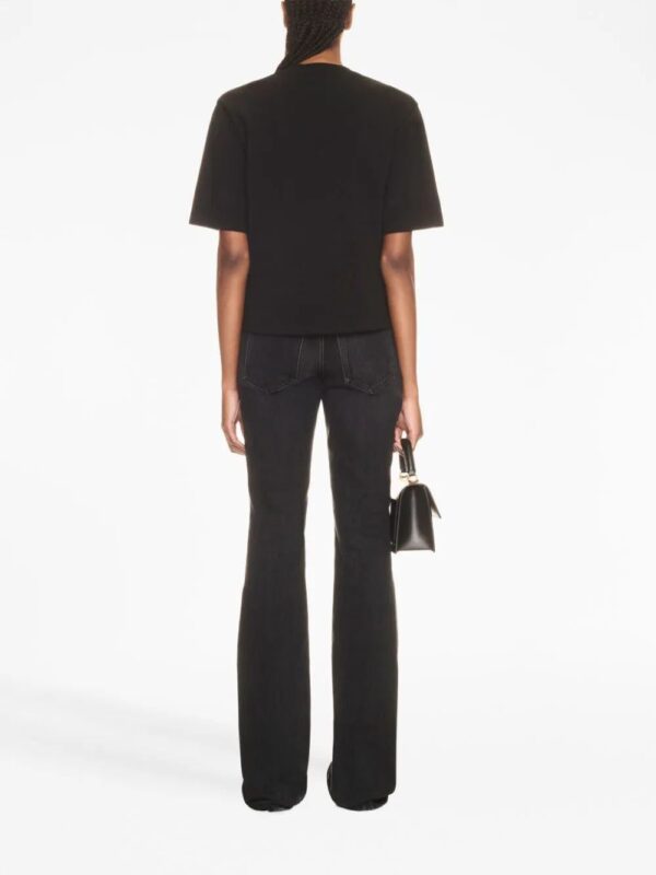 Off-White  slogan-print cotton T-shirt - Image 4