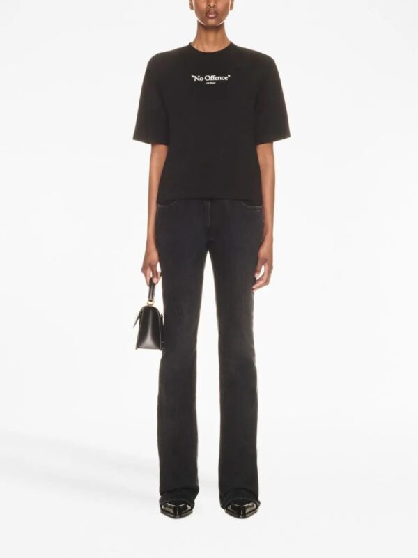 Off-White  slogan-print cotton T-shirt - Image 2