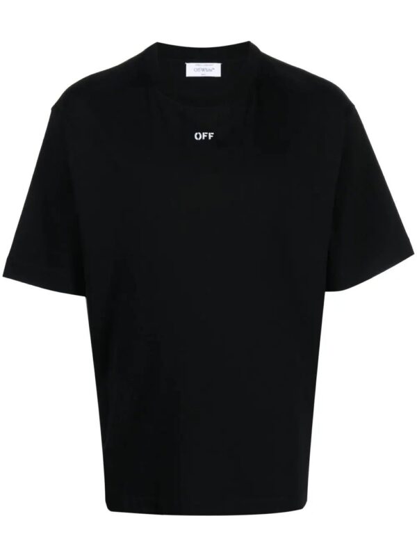 Off-White  Off Stamp-print cotton T-shirt