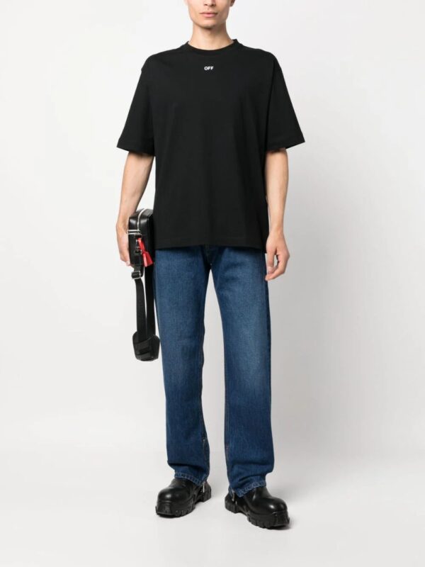 Off-White  Off Stamp-print cotton T-shirt - Image 2