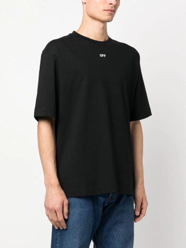 Off-White  Off Stamp-print cotton T-shirt - Image 3