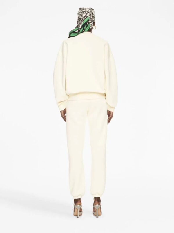 Off-White  OW-print cotton sweatshirt - Image 4