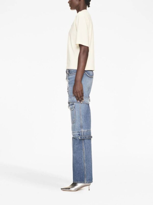 Off-White  OW-print cotton T-shirt - Image 3