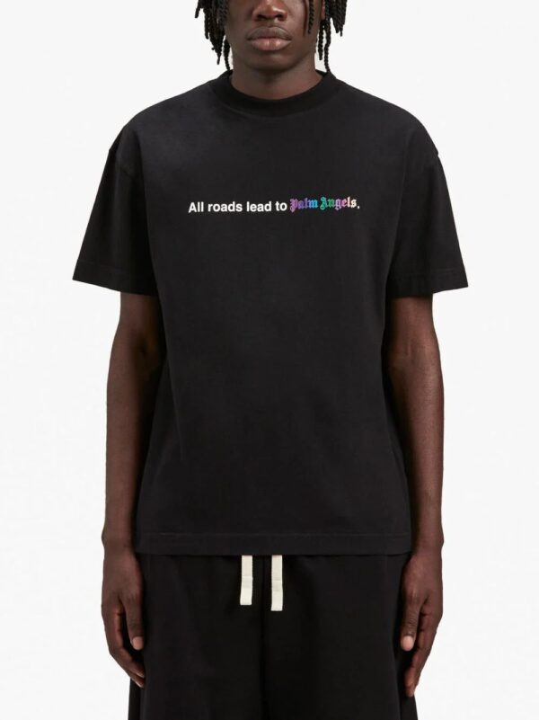 Palm Angels  logo-print crew-neck T-shirt - Image 3