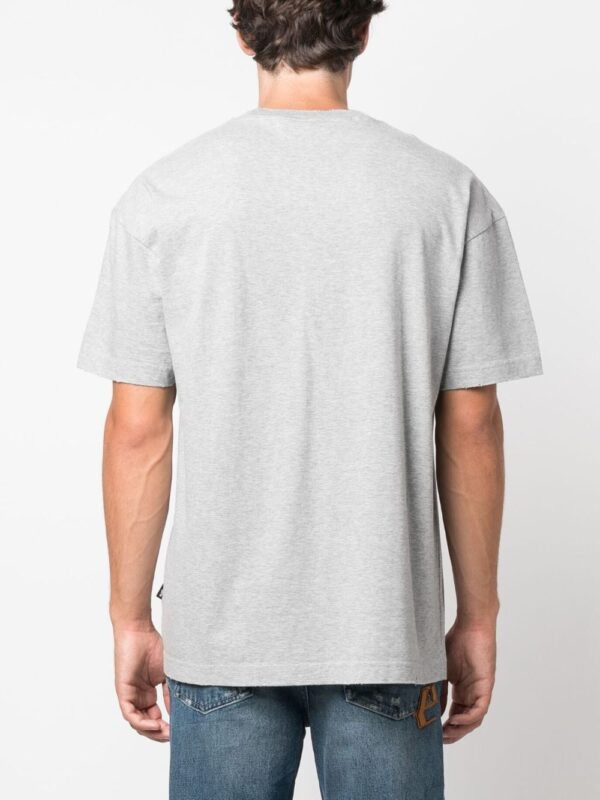 Palm Angels  University logo-print T-shirt - Image 3