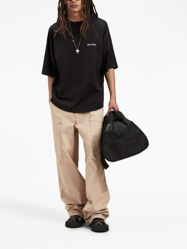 Palm Angels  logo-embroidered cotton T-shirt - Image 2