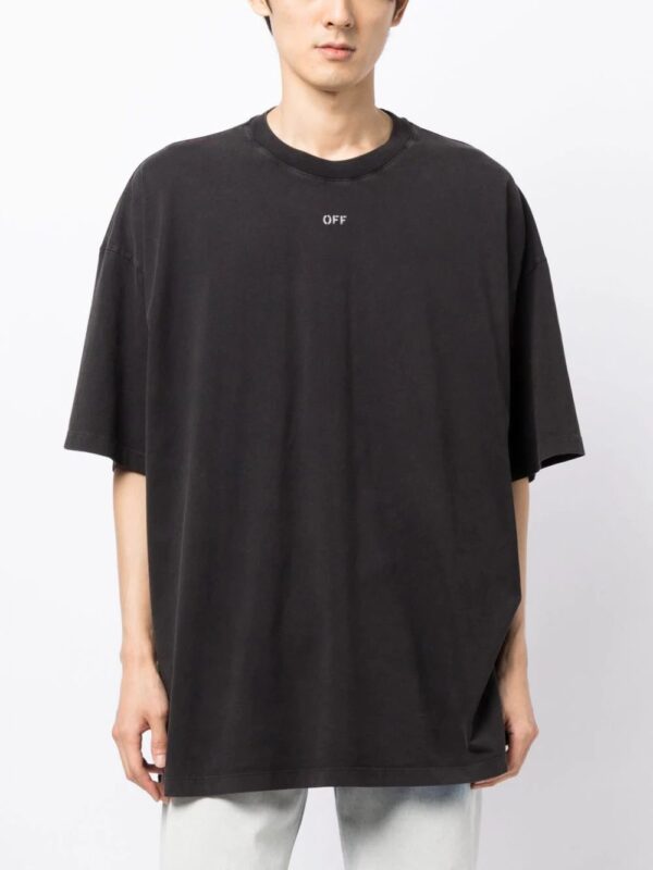 Off-White  Caravaggio painting-print cotton T-shirt - Image 4