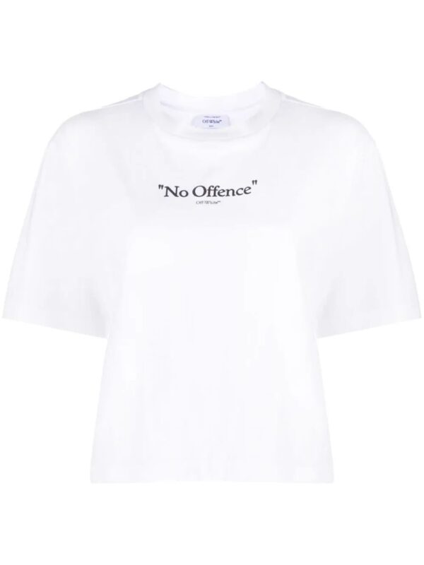 Off-White  No Offence cotton T-shirt
