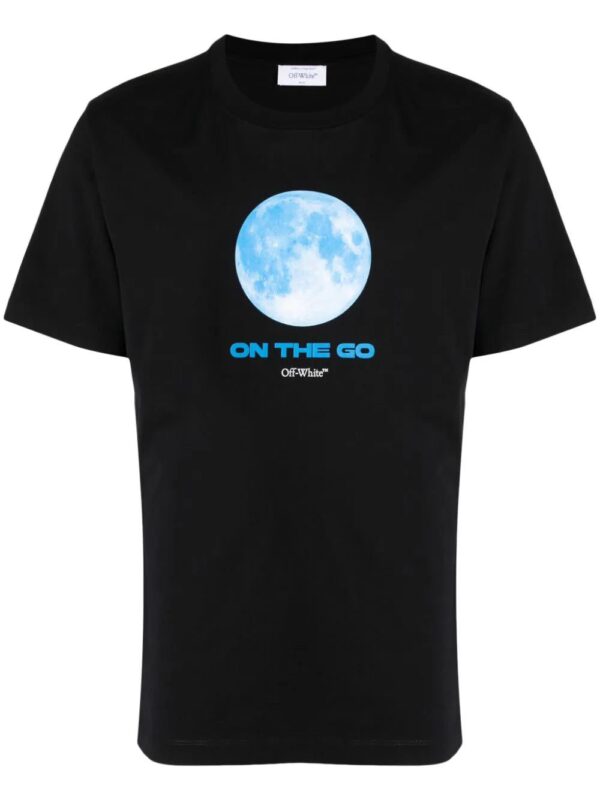 Off-White  On The Go Moon cotton T-shirt