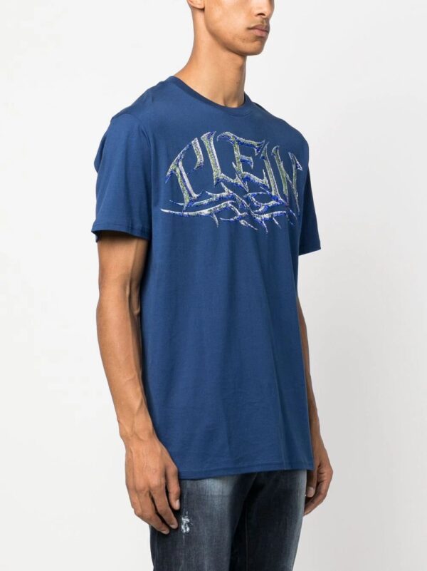 Philipp Plein  logo-print short-sleeved T-shirt - Image 3