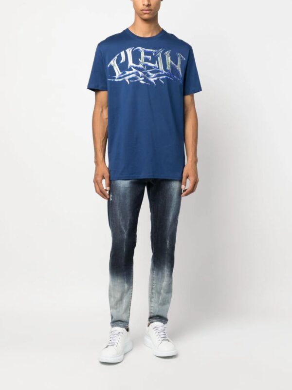 Philipp Plein  logo-print short-sleeved T-shirt - Image 2