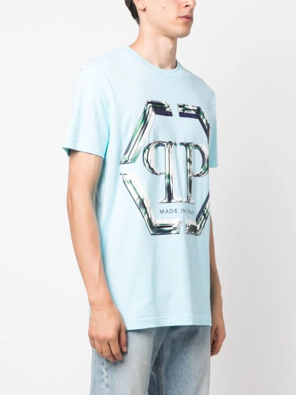 Philipp Plein  logo-print cotton T-shirt - Image 3