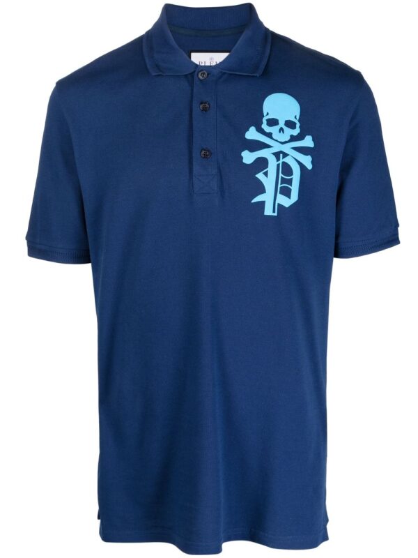 Philipp Plein  Skull & Bones logo-print T-shirt