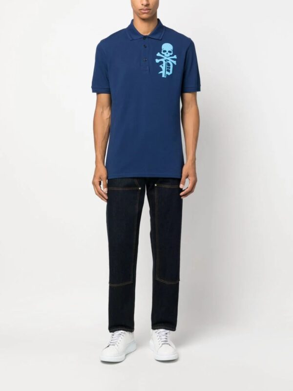 Philipp Plein  Skull & Bones logo-print T-shirt - Image 2