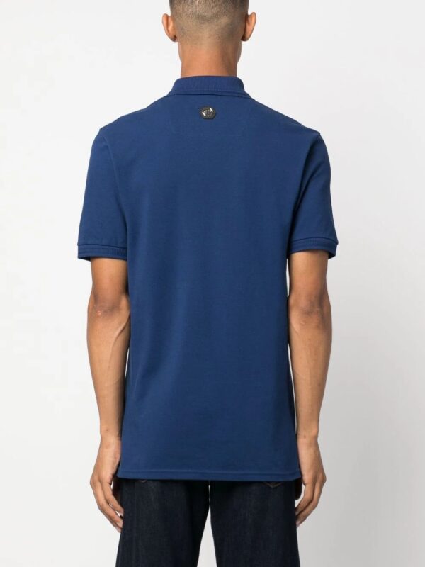 Philipp Plein  Skull & Bones logo-print T-shirt - Image 4