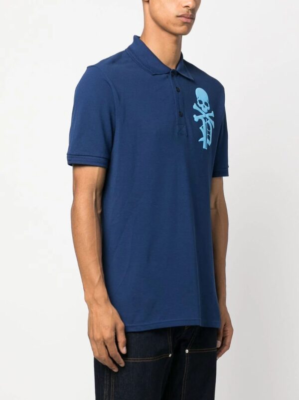 Philipp Plein  Skull & Bones logo-print T-shirt - Image 3