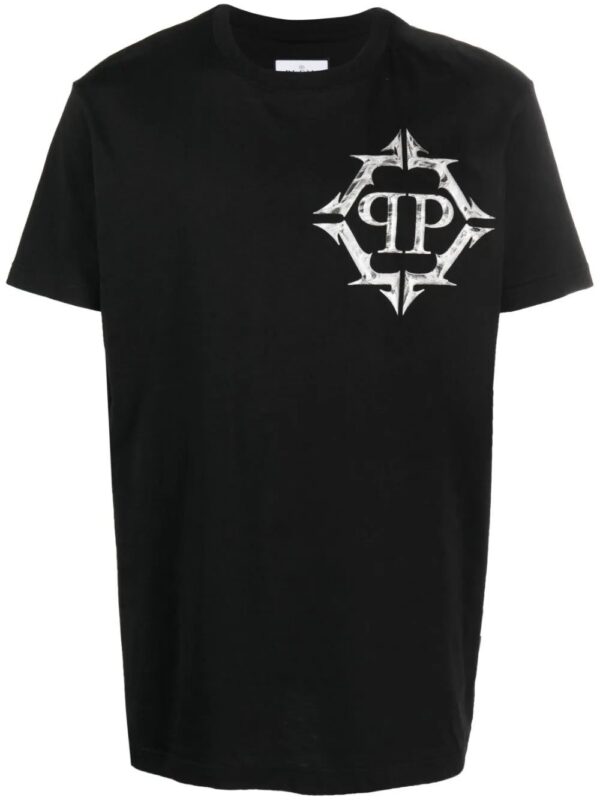 Philipp Plein  SS Chrome round-neck T-shirt
