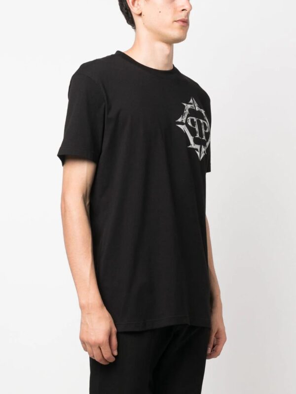 Philipp Plein  SS Chrome round-neck T-shirt - Image 3