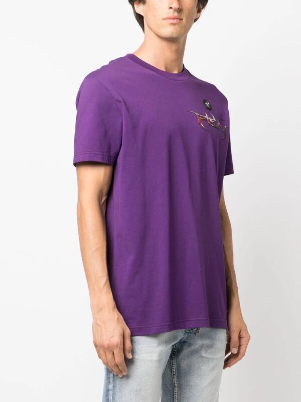 Philipp Plein  SS Chrome cotton T-shirt - Image 3