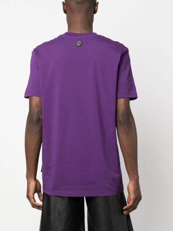 Philipp Plein  logo-print crew-neck T-shirt - Image 4