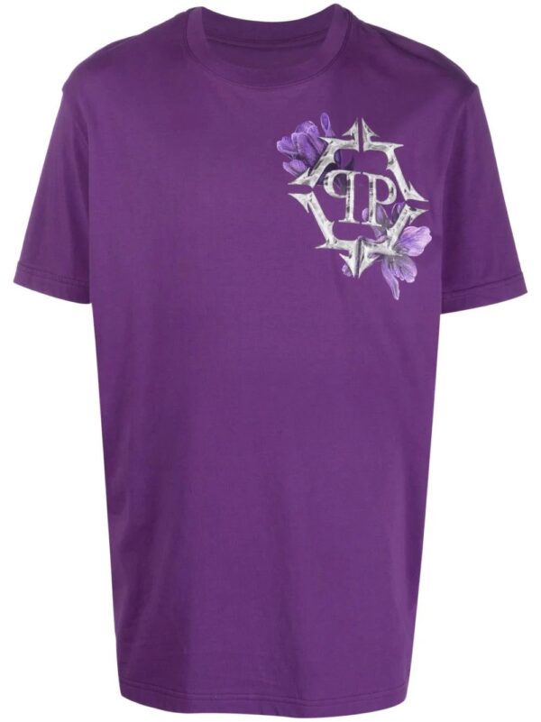 Philipp Plein  logo-print crew-neck T-shirt