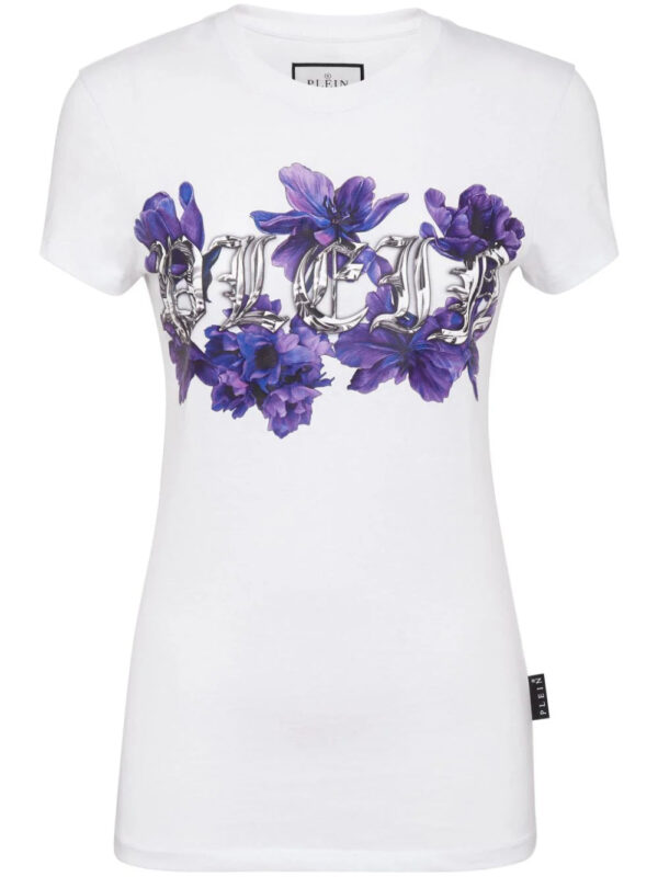 Philipp Plein  logo-print short-sleeved T-shirt