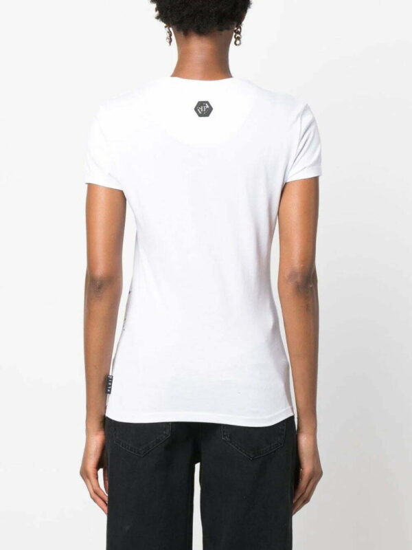 Philipp Plein  Sexy Pure Fit Hexagon T-shirt - Image 4