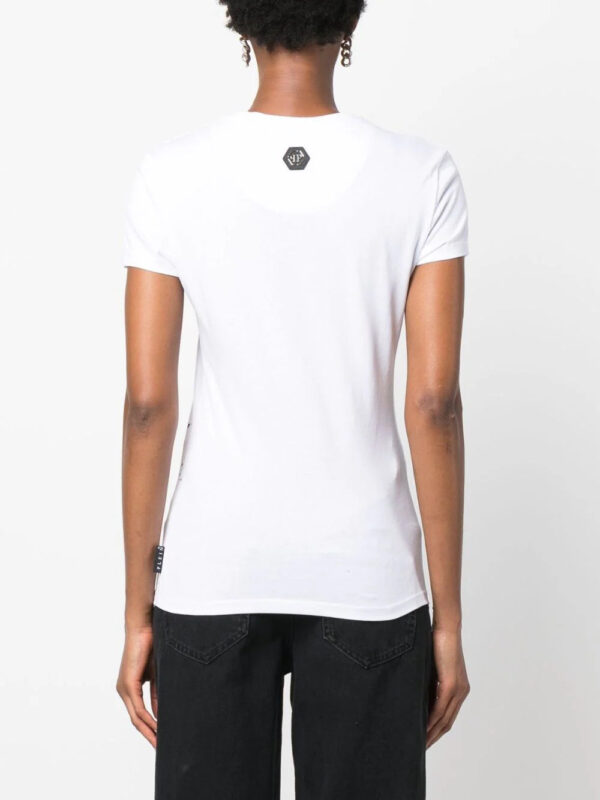 Philipp Plein  Sexy Pure Fit Hexagon T-shirt - Image 4