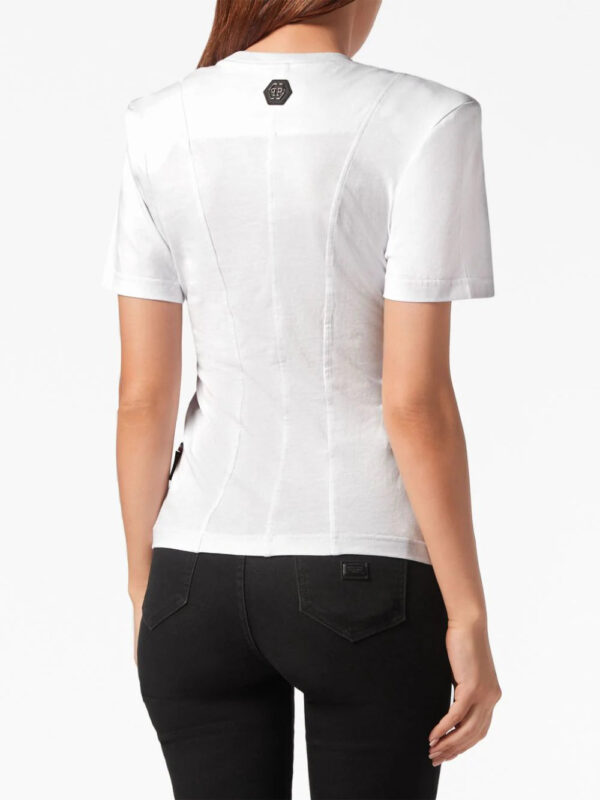 Philipp Plein  floral-print cotton T-shirt - Image 3