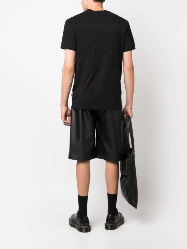 Philipp Plein  zip-detailing cotton T-shirt - Image 2